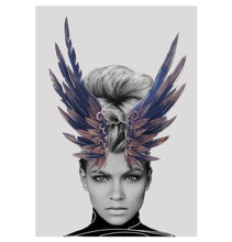 Load image into Gallery viewer, Crown of Feathers Print
