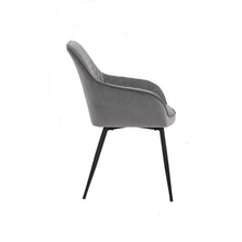 Load image into Gallery viewer, Hakon Dining Chair - Grey Velvet

