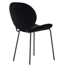 Load image into Gallery viewer, Ormer Dining Chair - Black Velvet
