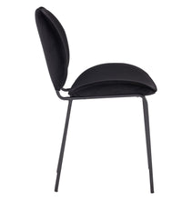 Load image into Gallery viewer, Ormer Dining Chair - Black Velvet
