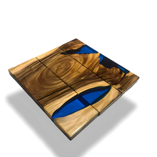 Load image into Gallery viewer, Walnut Resin Wall Art
